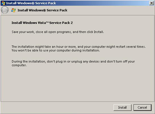 Vista Update From Hell